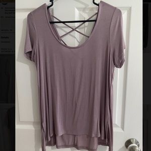 Criss Cross Back Top